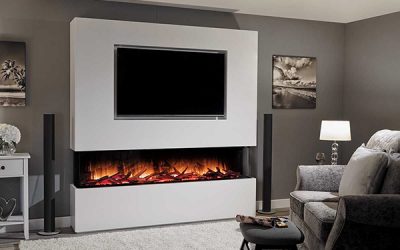 Flamerite 2 and 3 Sided Outset Electric Fires