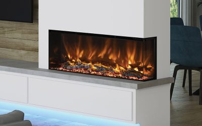 Elgin & Hall 1, 2 and 3 Sided Outset Electric Fires